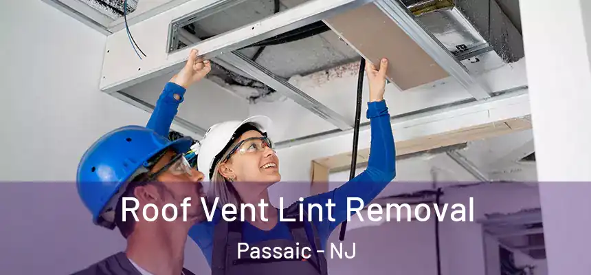 Roof Vent Lint Removal Passaic - NJ